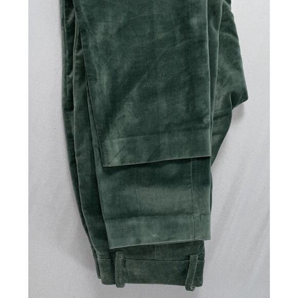 Babaton Atelier Velvet , Felt , Velour Chino Ankle Pants Women's Size 00 - Picture 5 of 8